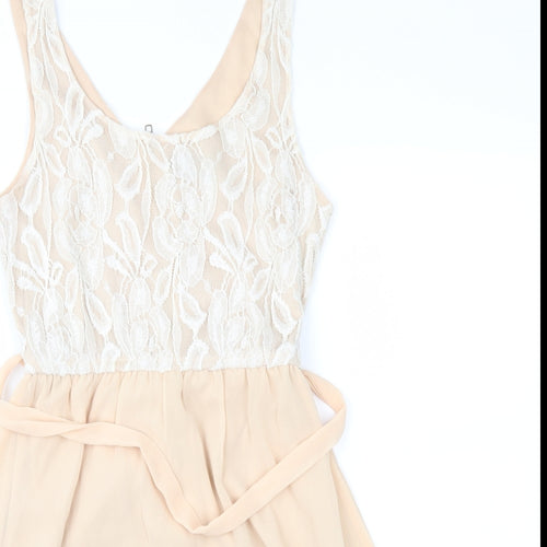 Club L Womens Pink   Fit & Flare  Size 8
