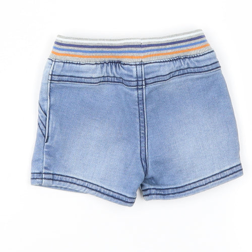 Matalan Baby Blue   Cropped Jeans Size 0-3 Months