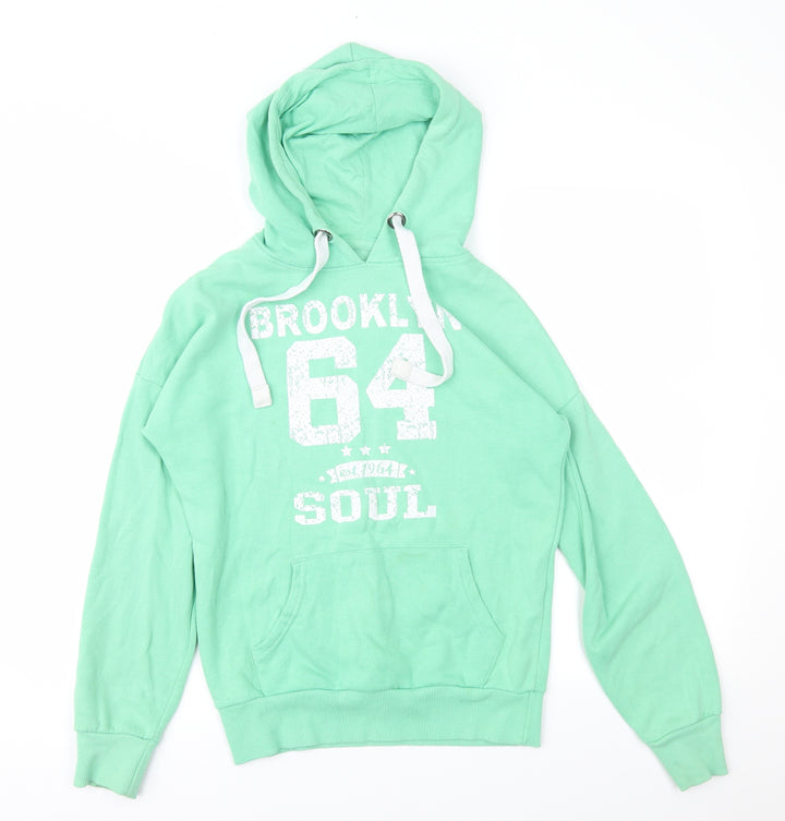 Atmosphere Womens Green Pullover Hoodie Size 6
