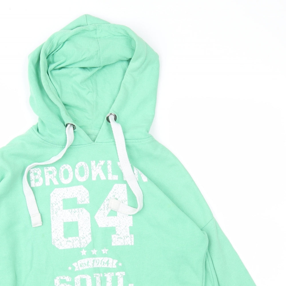 Atmosphere Womens Green   Pullover Hoodie Size 6