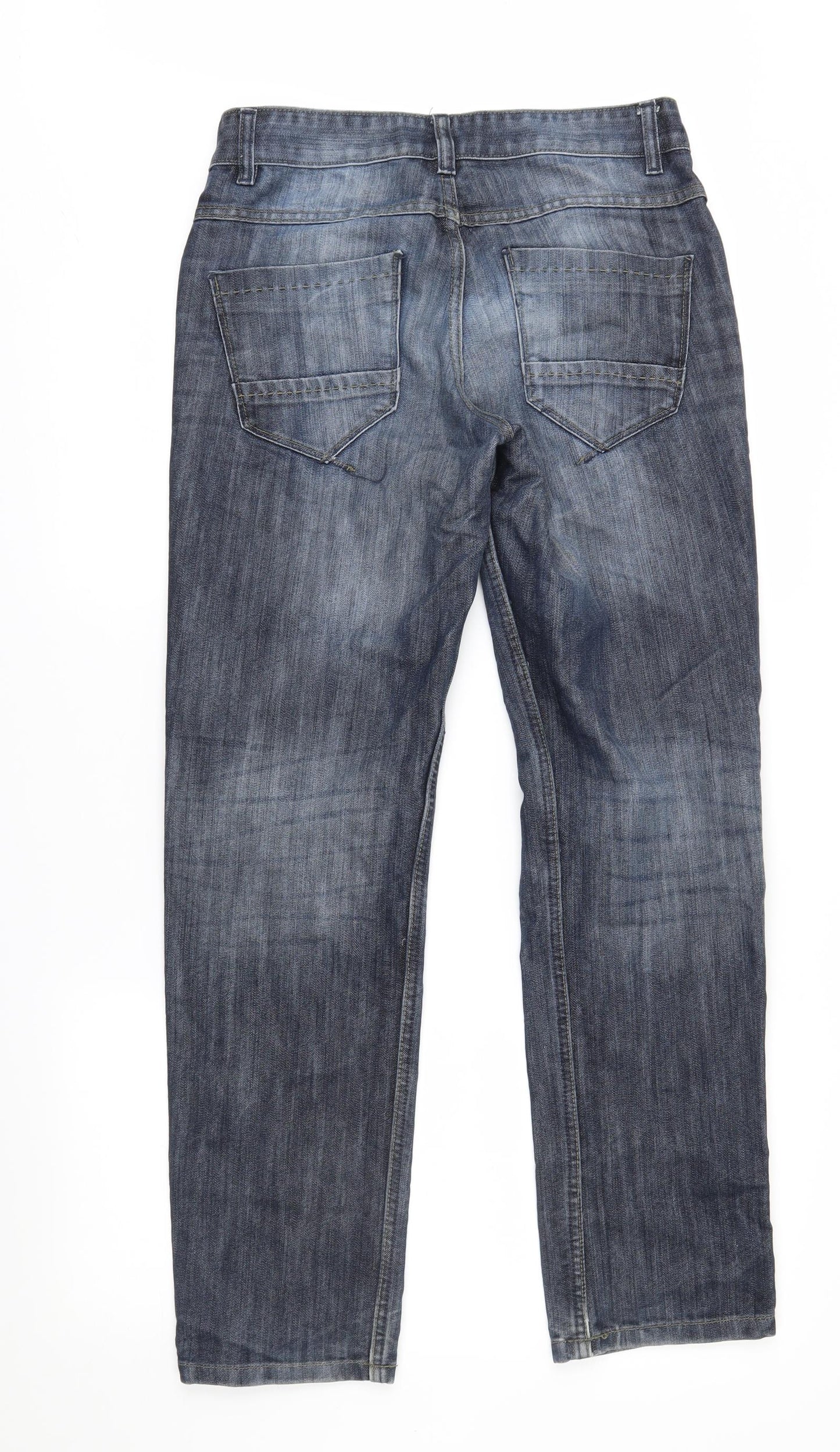 NEXT Mens Blue  Denim Straight Jeans Size 28 in L30 in