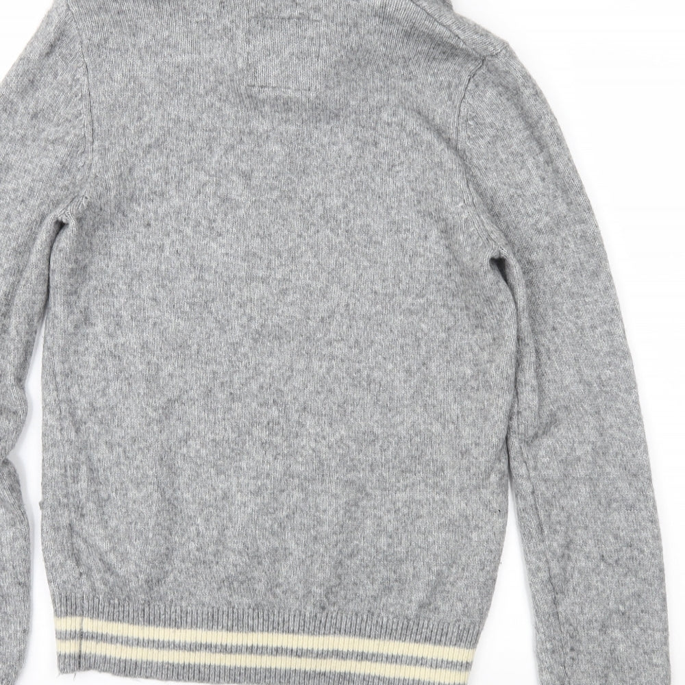 Abercrombie & Fitch Mens Grey   Pullover Jumper Size S