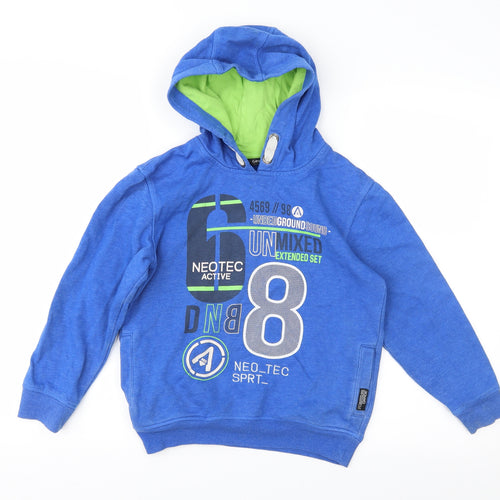 George Boys Blue   Pullover Hoodie Size 7-8 Years