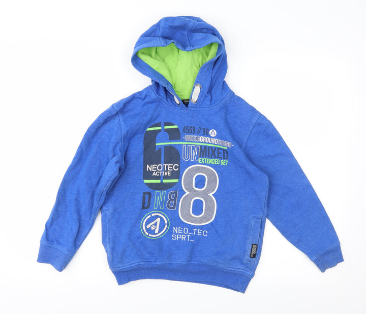 George Boys Blue   Pullover Hoodie Size 7-8 Years
