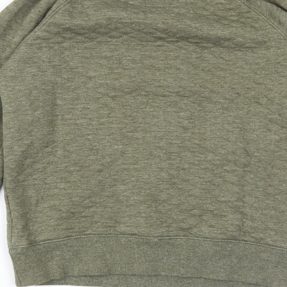 Rebel Boys Green   Pullover Sweatshirt Size 8-9 Years