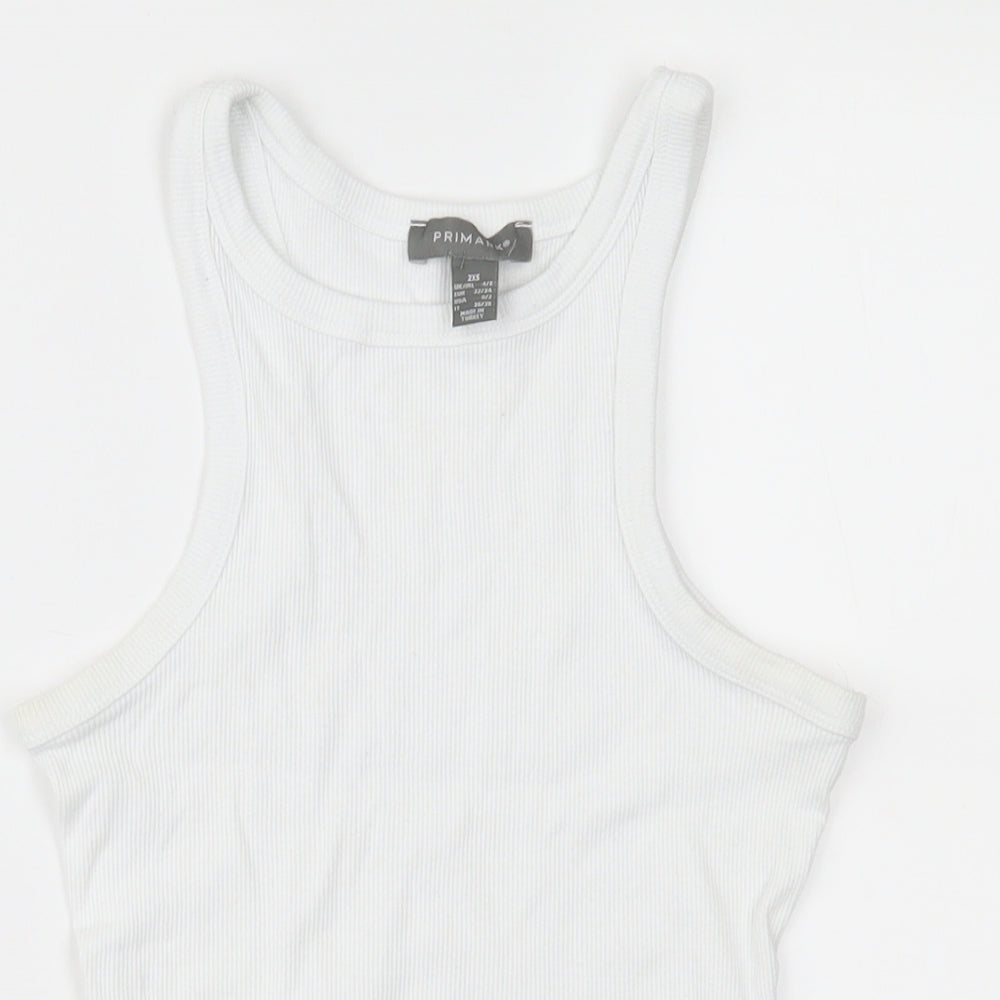 Primark Womens White   Basic Tank