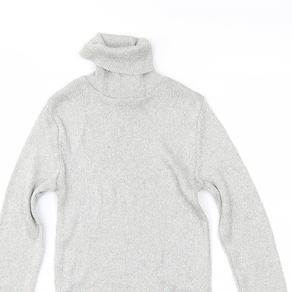 Onyx Womens Silver   Pullover Jumper One Size
