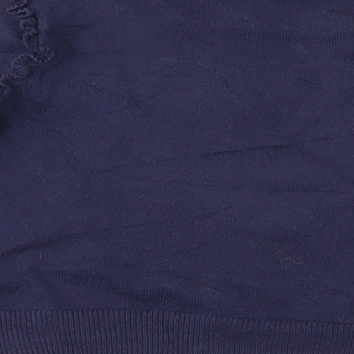 Gap Girls Blue Fair Isle  Pullover Jumper Size 5 Years