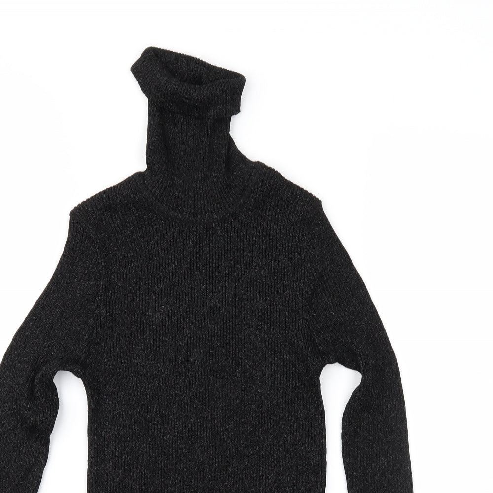 Wallis Womens Black   Pullover Jumper Size 12