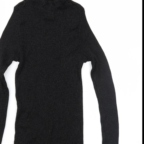 Wallis Womens Black   Pullover Jumper Size 12