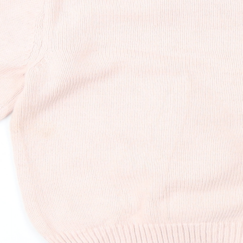 F&F Girls Pink   Pullover Jumper Size 2-3 Years