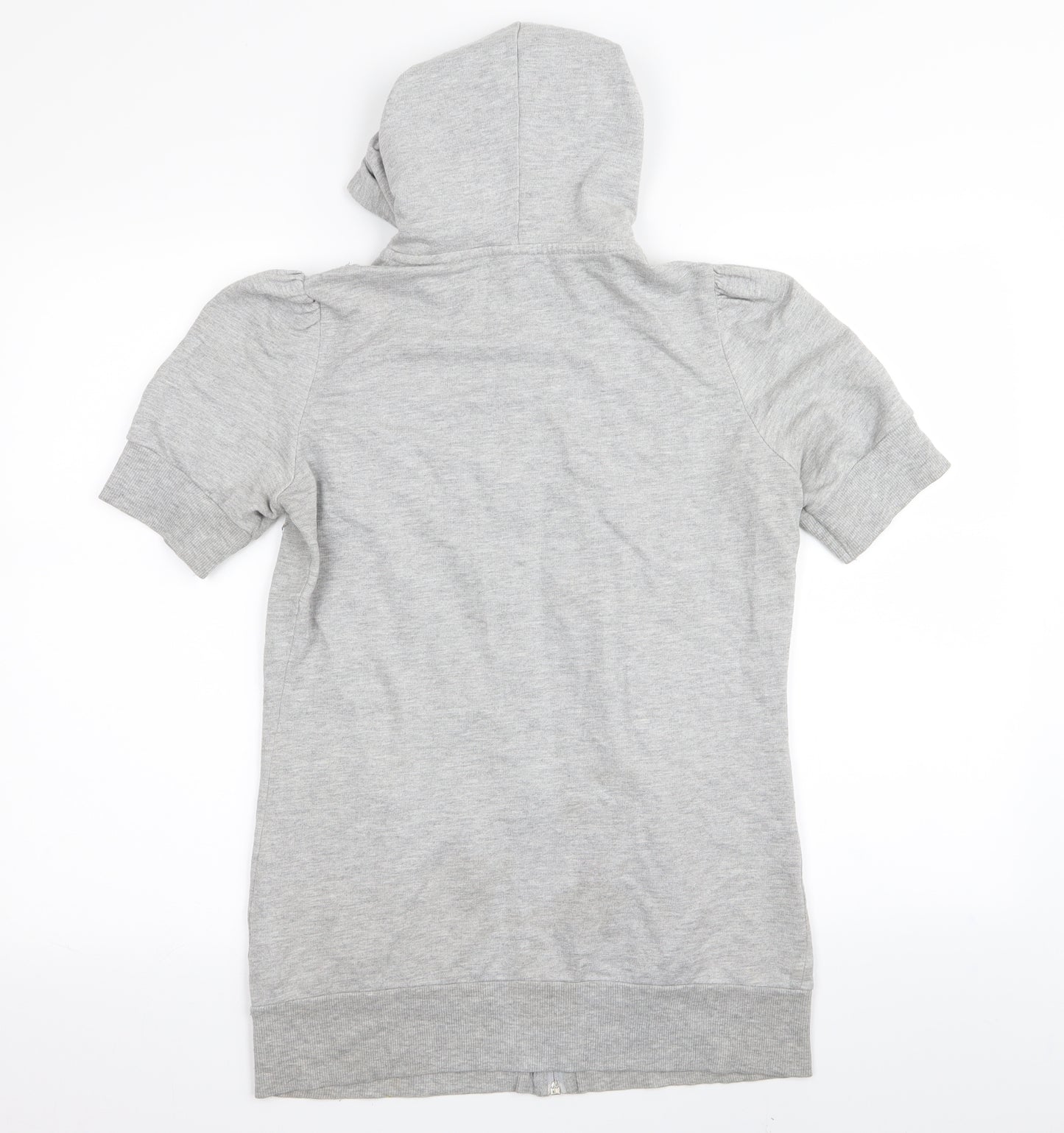 New Look Womens Grey   Full Zip Jumper Size 12