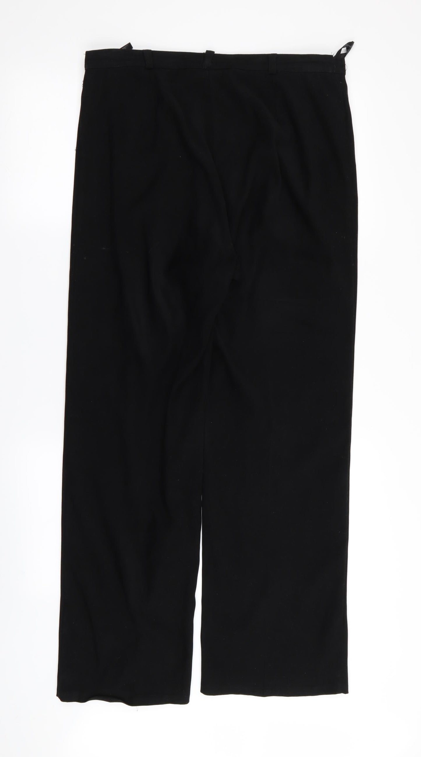 BHS Womens Black   Trousers  Size 16 L30 in