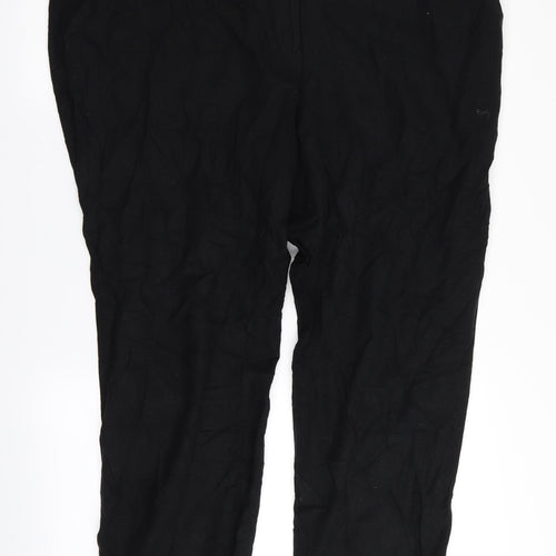 Asda George Womens Black   Trousers  Size 40 in L27 in