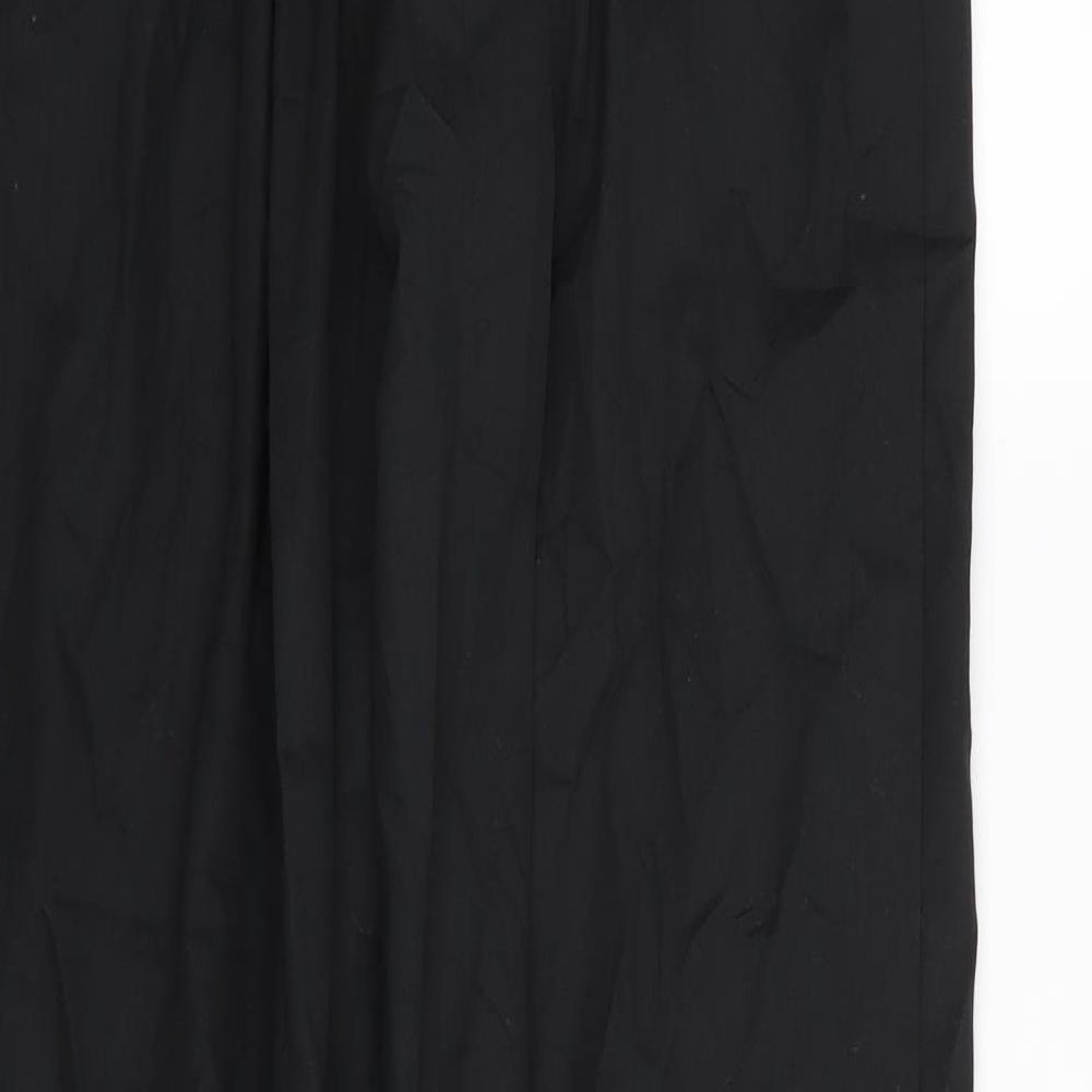 work in style Mens Black   Trousers  Size 24 in L32 in