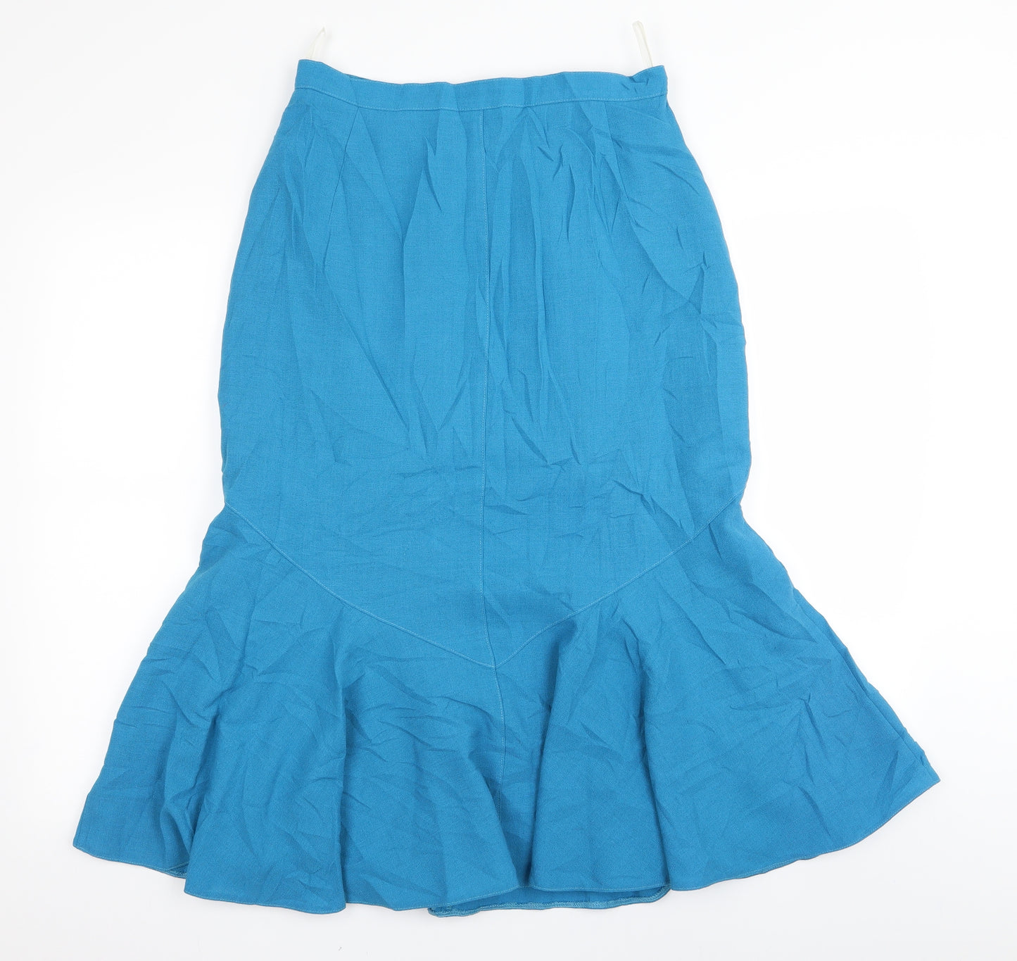Preworn Womens Blue   A-Line Skirt Size 14