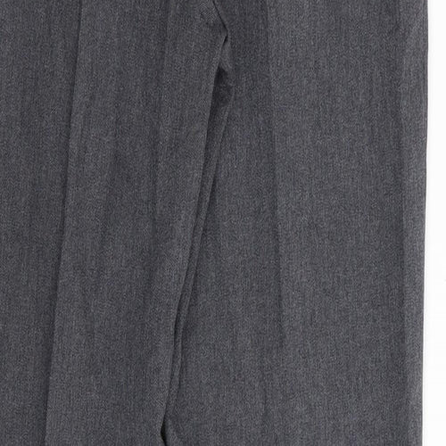 Asda George Boys Grey   Chino Trousers Size 12-13 Years - school trousers
