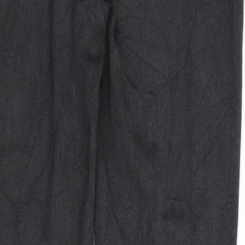 M&S Womens Grey   Trousers  Size 8 L27 in
