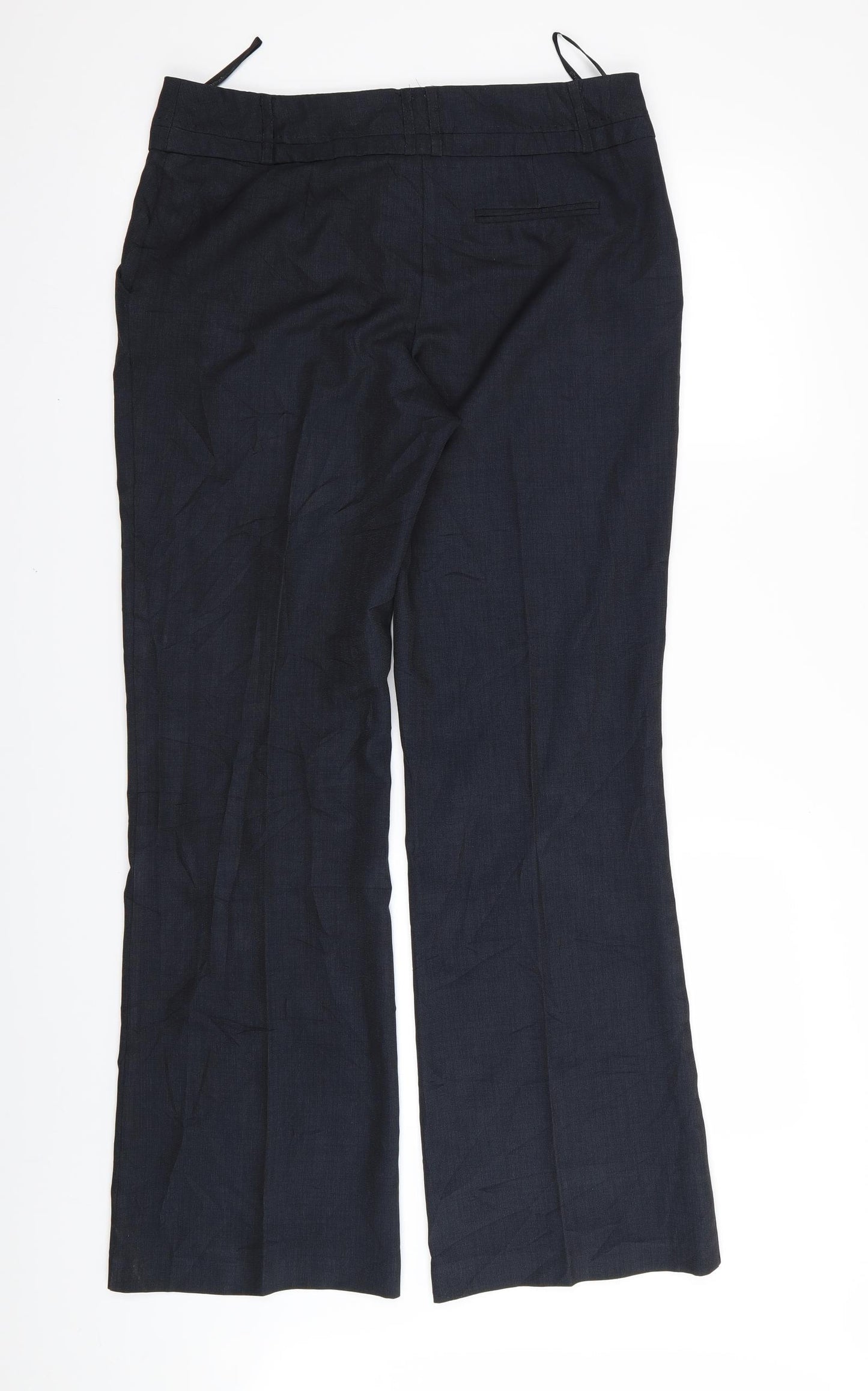 Primark Womens Blue   Trousers  Size 12 L31 in