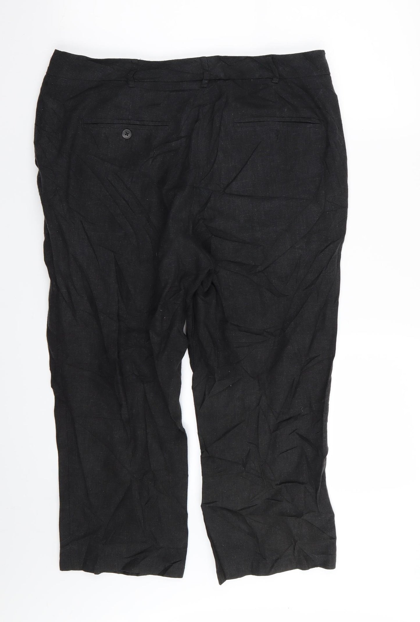 Rohan Womens Black   Capri Trousers Size 14 L23 in