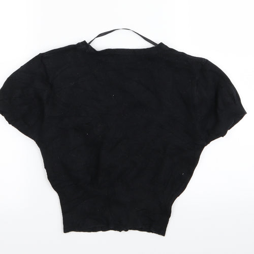 Primark Womens Black   Cardigan Jumper Size 12