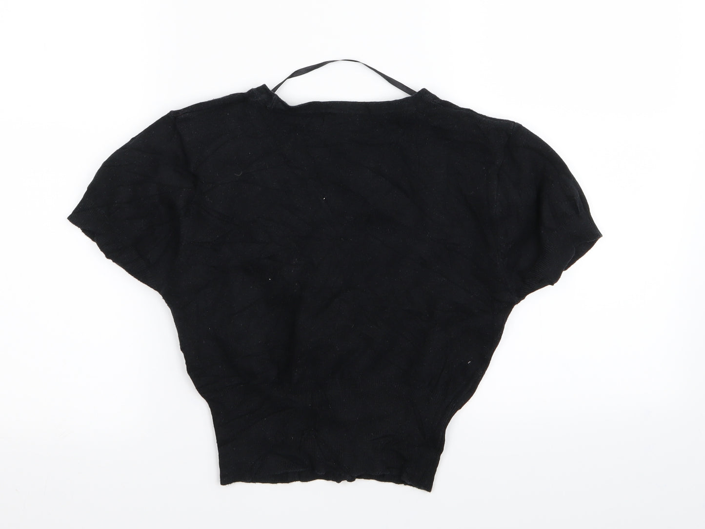 Primark Womens Black   Cardigan Jumper Size 12