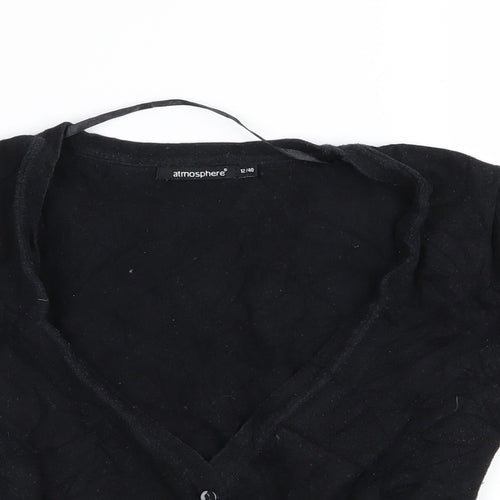 Primark Womens Black   Cardigan Jumper Size 12