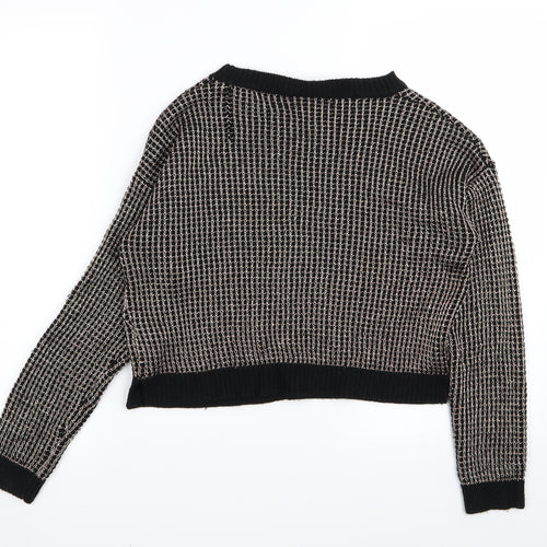 New Look Womens Black   Pullover Jumper Size 10