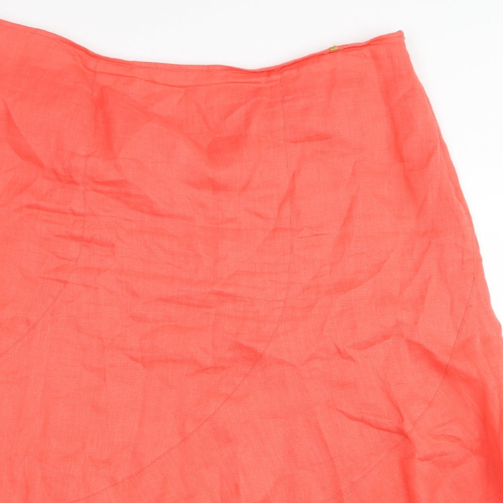 elfe Womens Pink   Flare Skirt Size 20