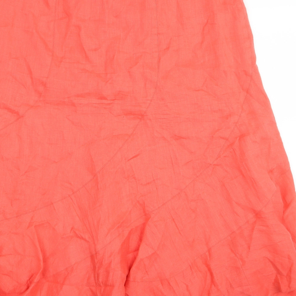 elfe Womens Pink   Flare Skirt Size 20