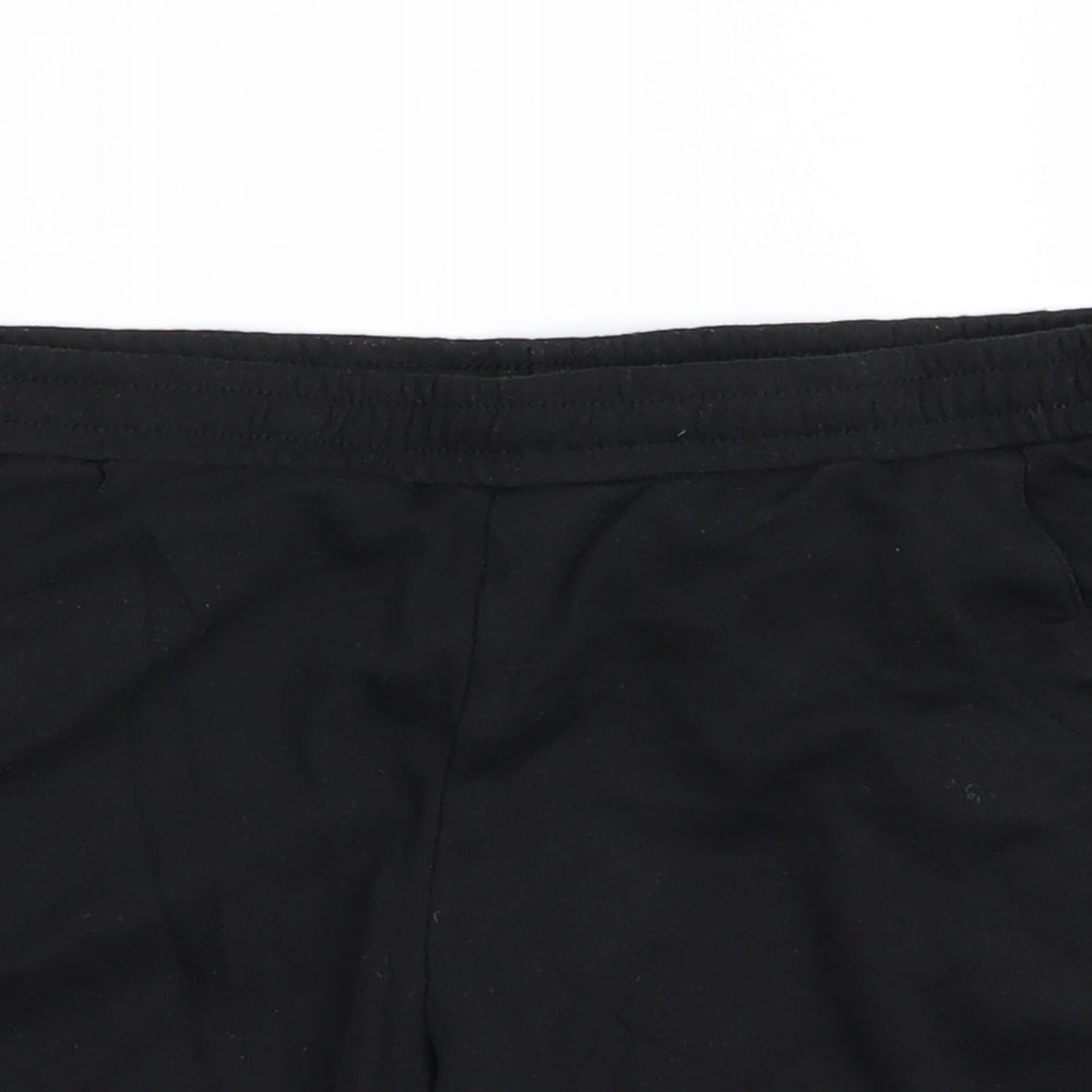 LA Gear Womens Black   Sweat Shorts Size 10