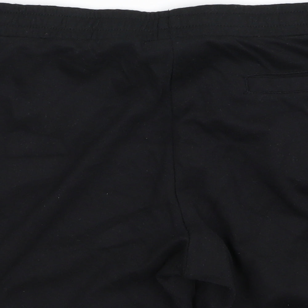 LA Gear Womens Black   Sweat Shorts Size 10