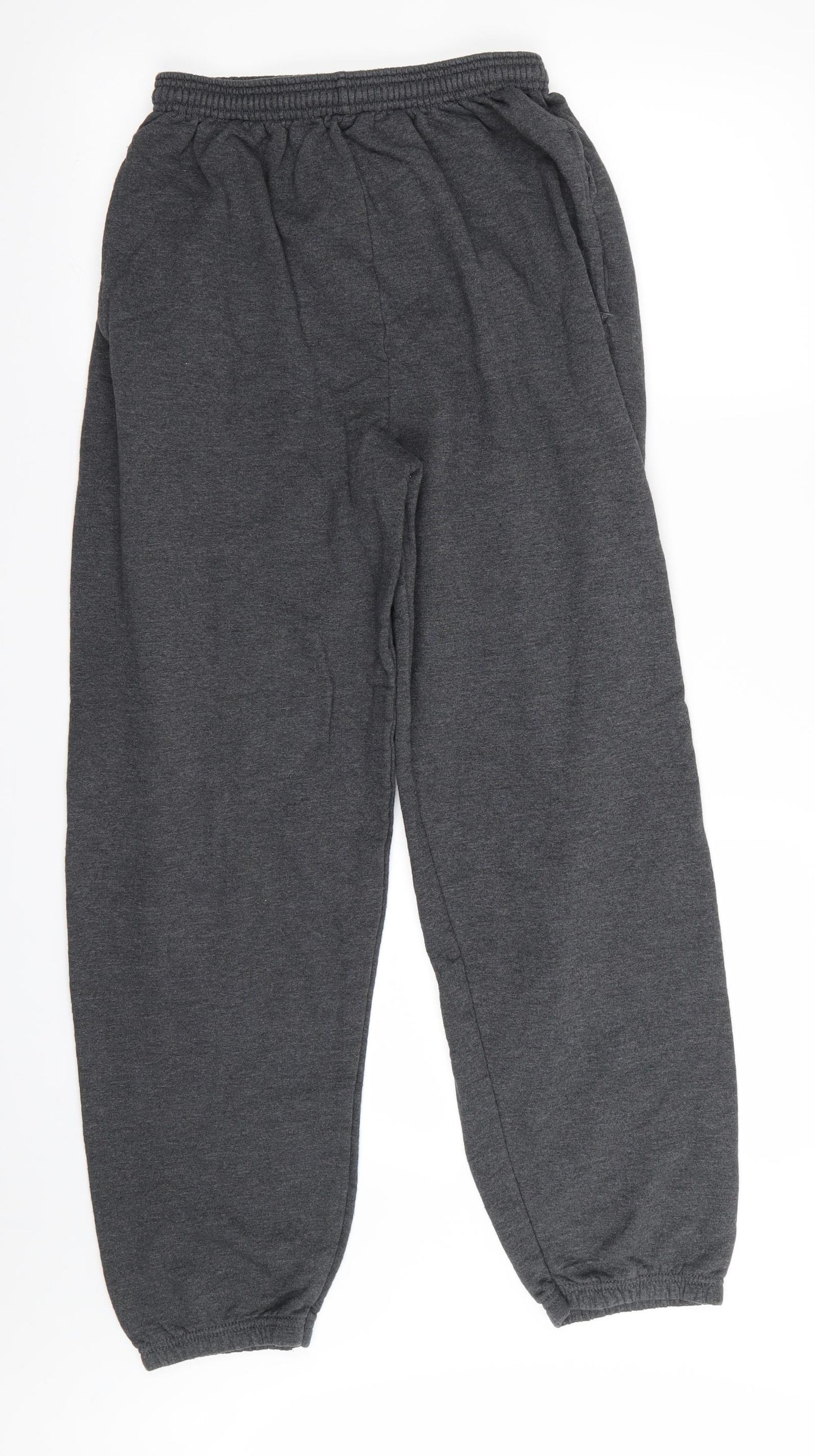 Hanes Womens Grey   Jogger Trousers Size M L29 in