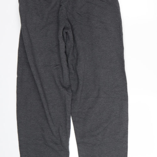 Hanes Womens Grey   Jogger Trousers Size M L29 in