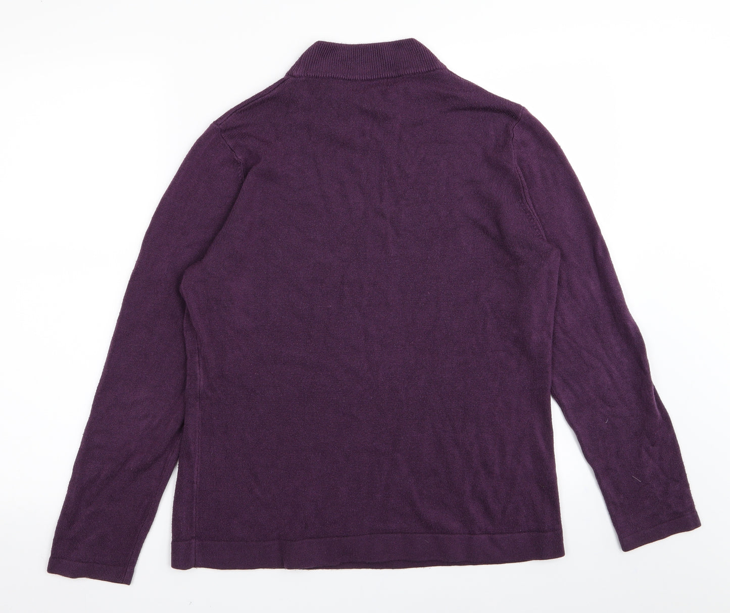 Papaya Womens Purple   Basic T-Shirt Size 16