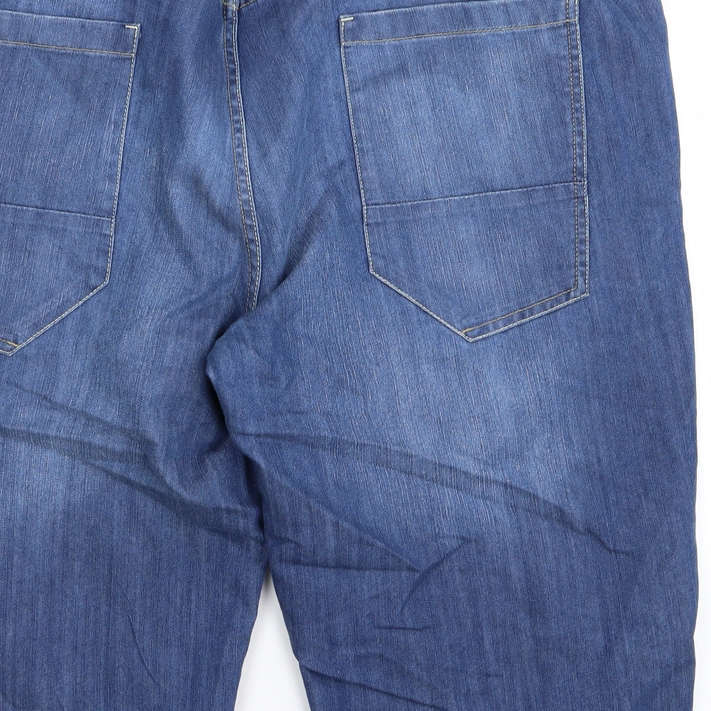 F&F Mens Blue   Chino Shorts Size 44