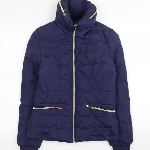 swest Womens Blue   Puffer Jacket Coat Size L