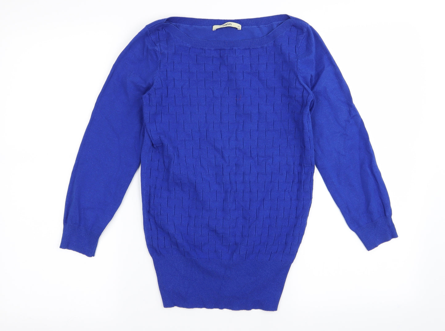 Oasis Womens Blue   Basic T-Shirt Size XS