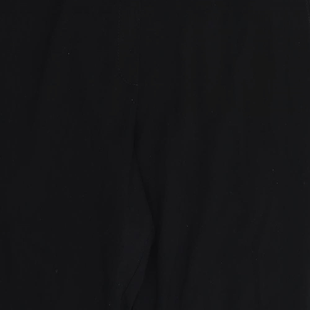 M&S Womens Black   Trousers  Size 20 L28 in