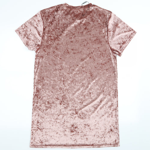 PLT Womens Pink   T-Shirt Dress  Size 10