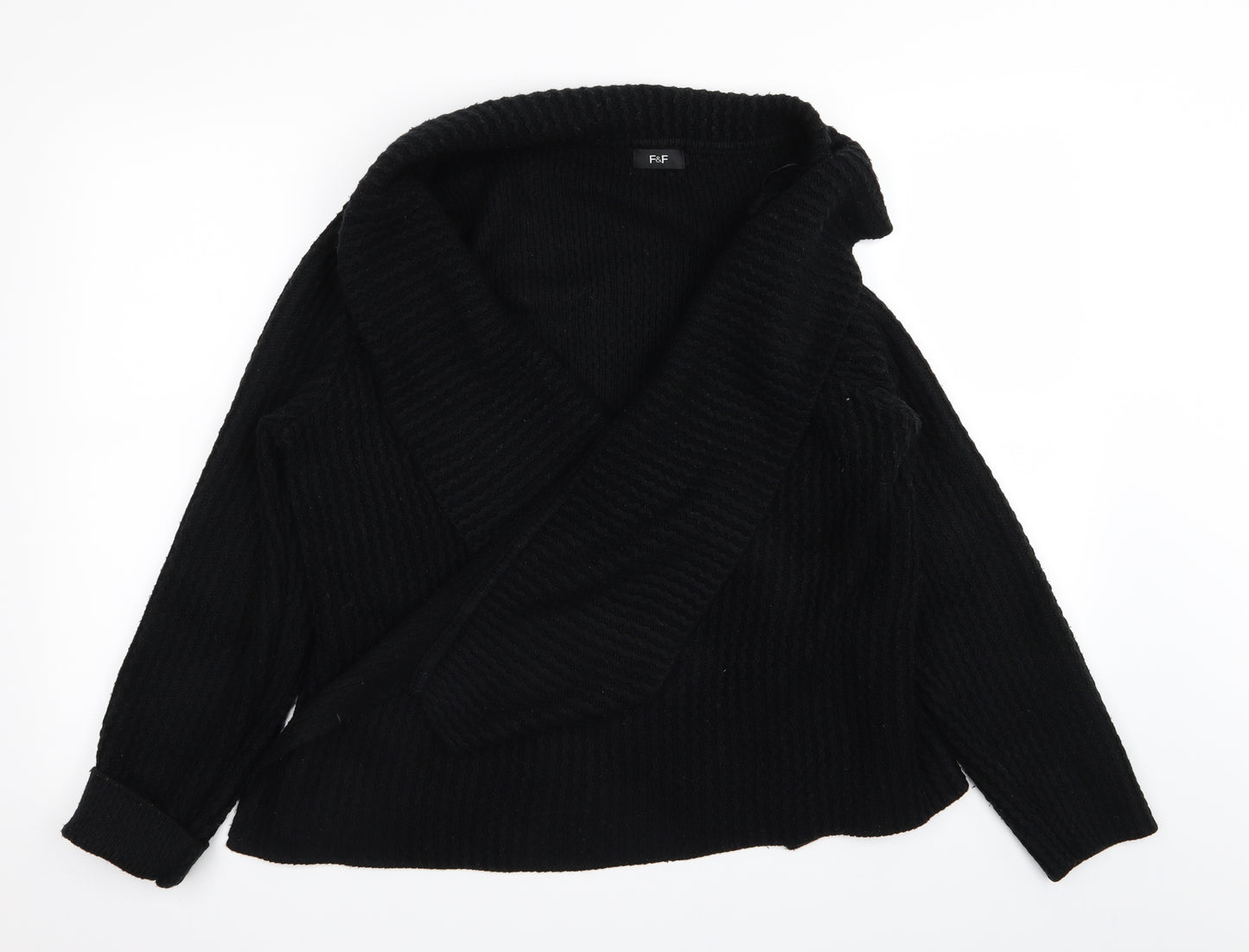 F&F Womens Black   Cardigan Jumper Size 18