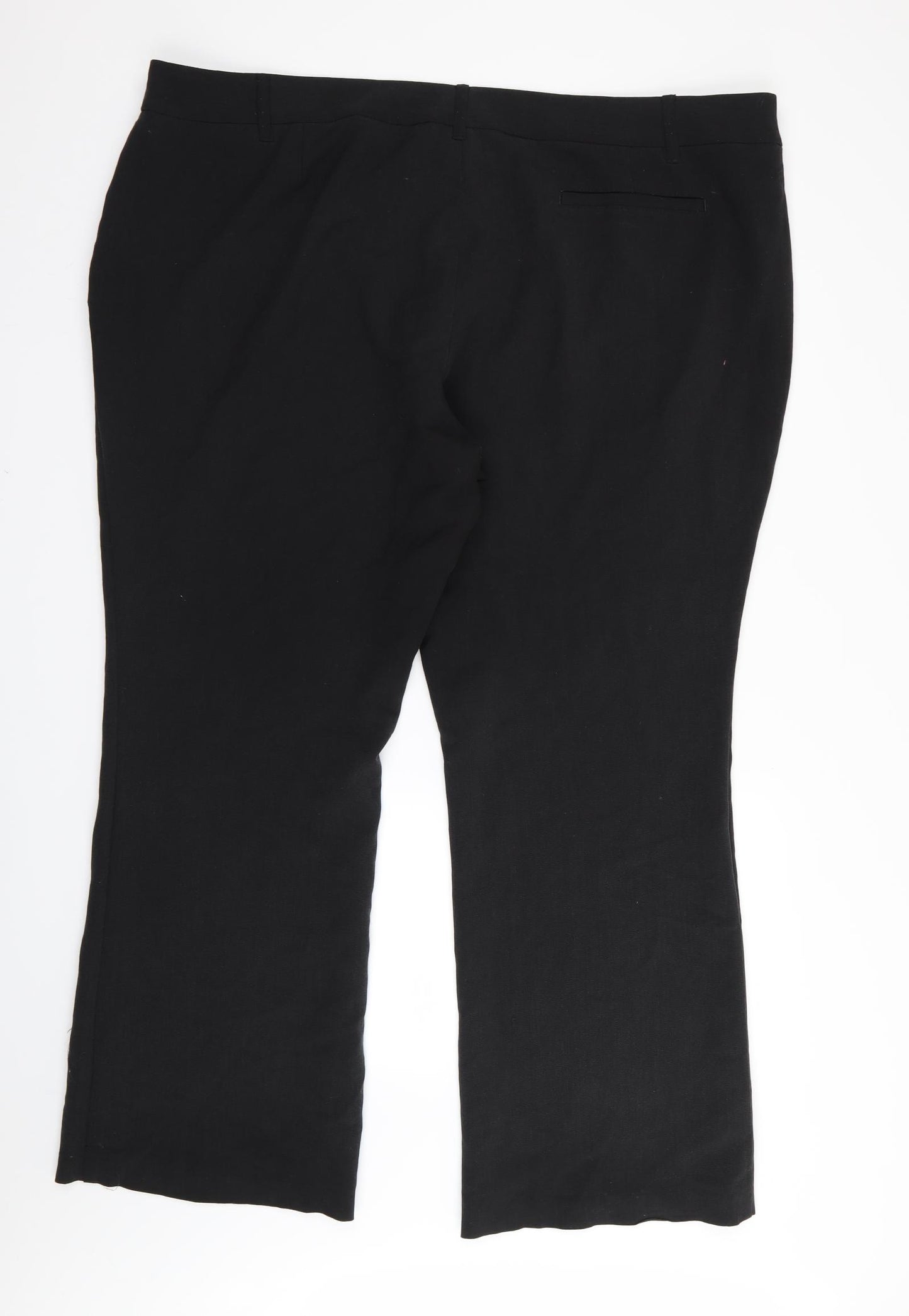 NEXT Womens Black   Trousers  Size 22 L32 in