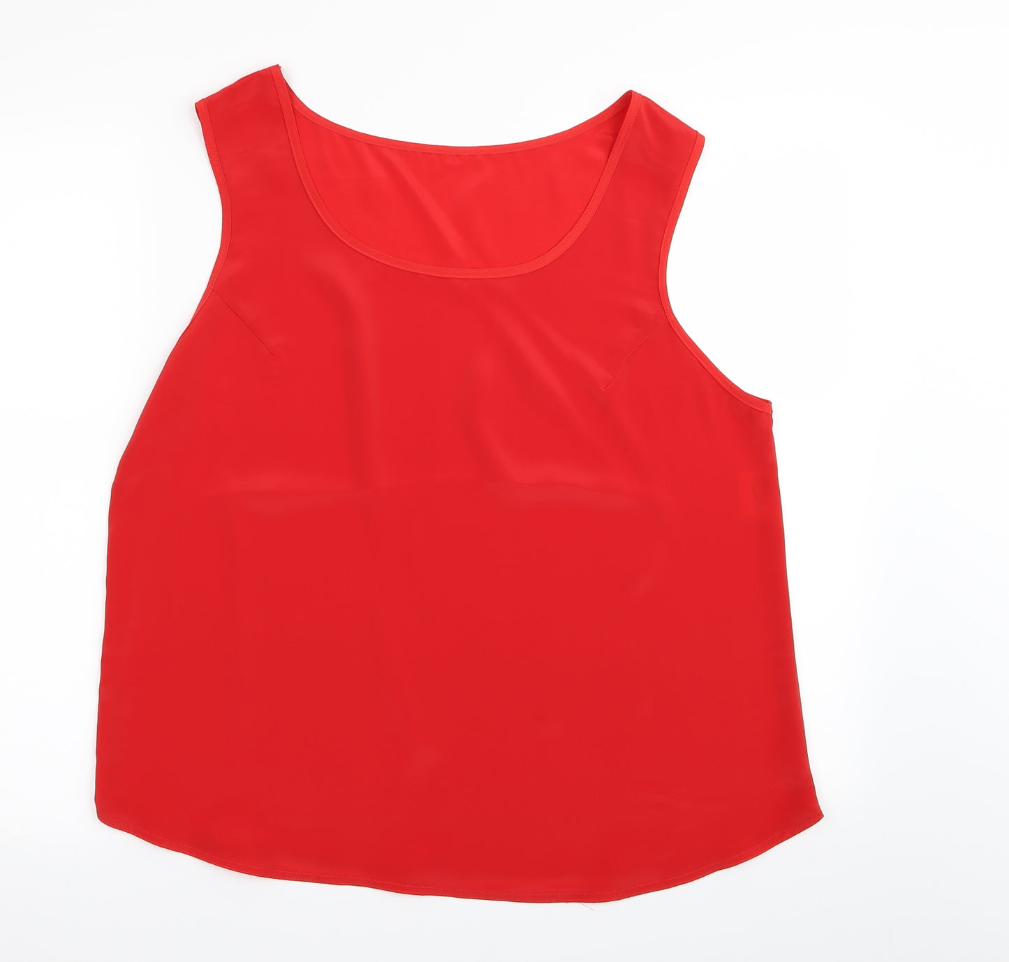 Extra fashion Womens Red   Basic Blouse Size 18