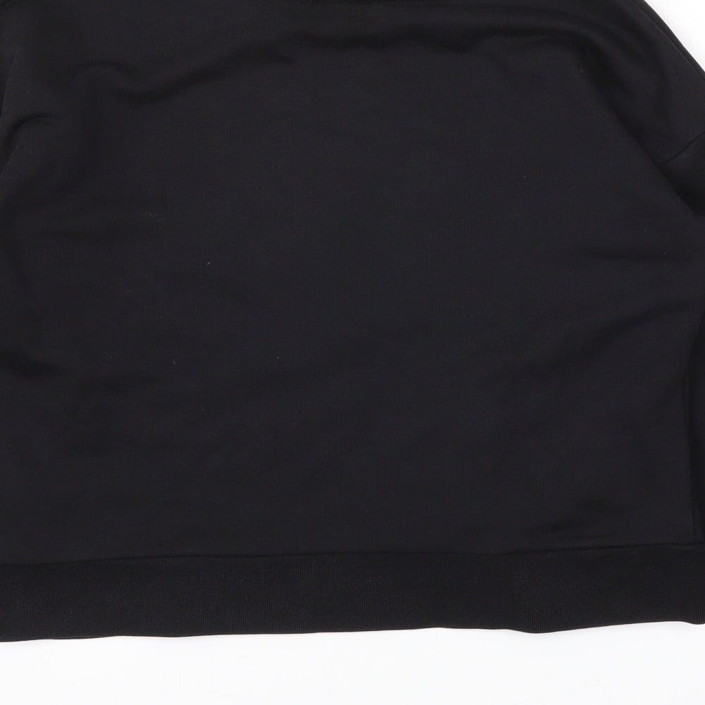 River Island Girls Black   Pullover Jumper Size 11-12 Years