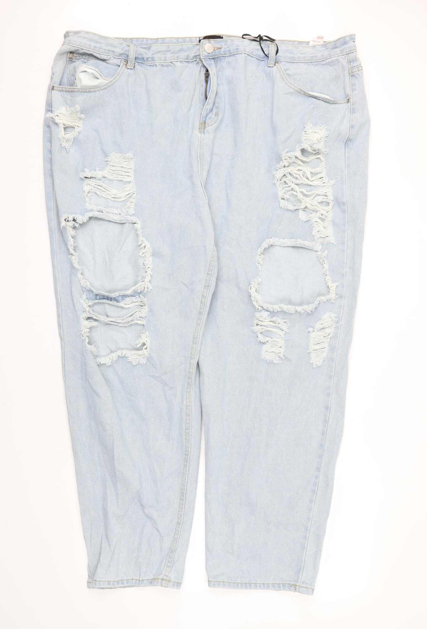 Pretty Little Thing  Womens Blue   Skinny Jeans Size 3XL L29 in