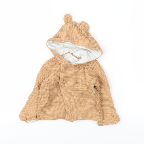 M&S Baby Brown   Basic Jacket Jacket Size 3-6 Months