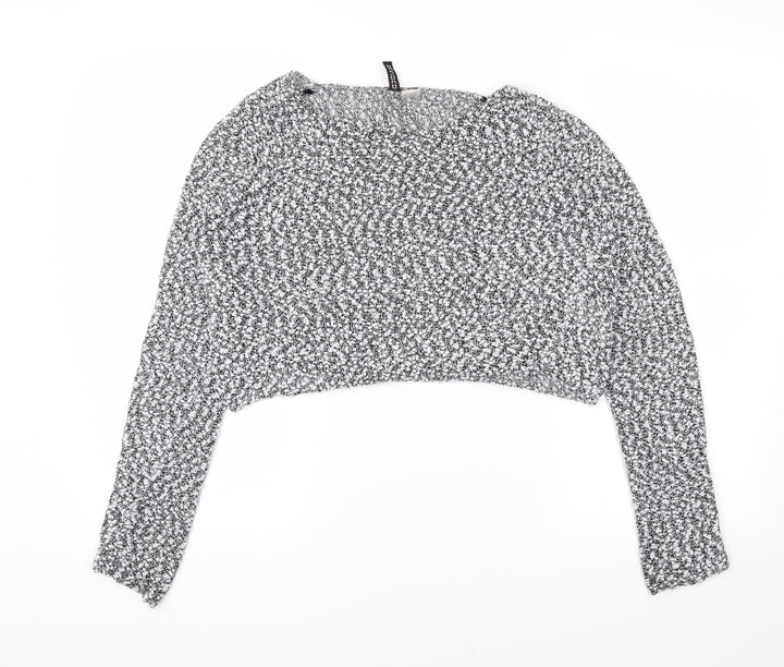 H&M Womens Grey   Basic T-Shirt Size M