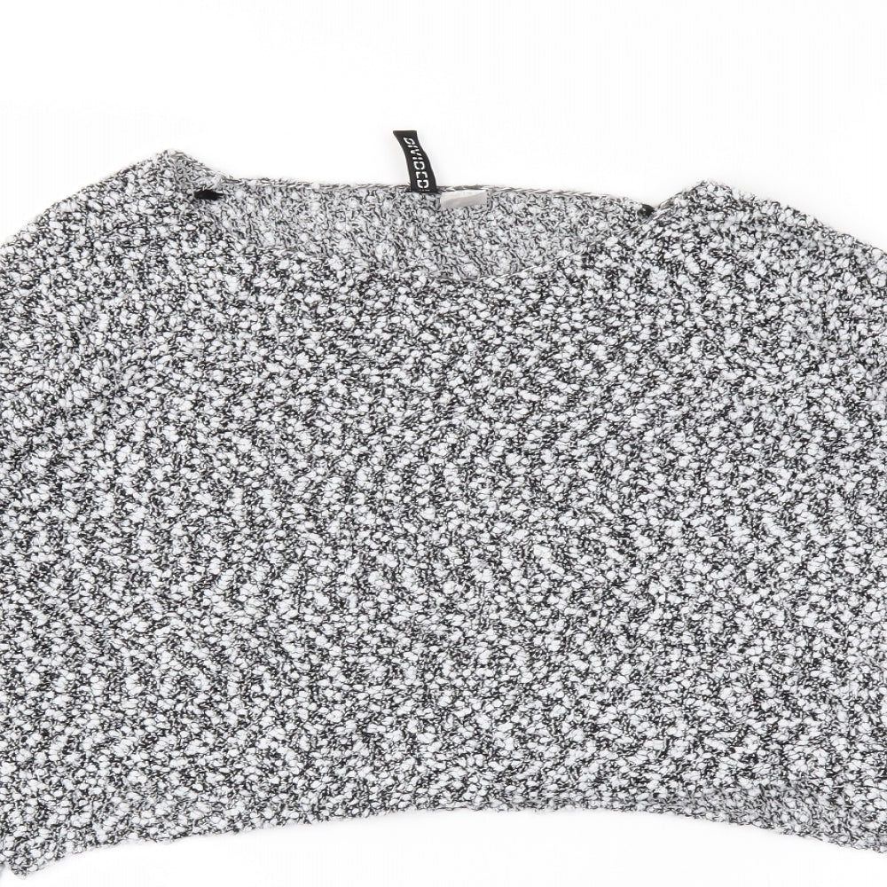 H&M Womens Grey   Basic T-Shirt Size M