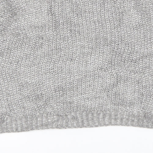 Next  Womens Grey Argyle/Diamond  Pullover Jumper Size 10