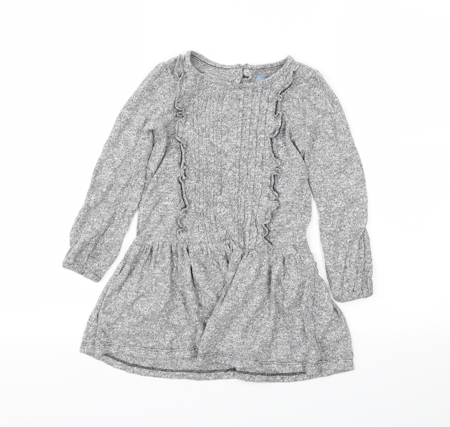 Baby Gap  Girls Grey   Fit & Flare  Size 4 Years